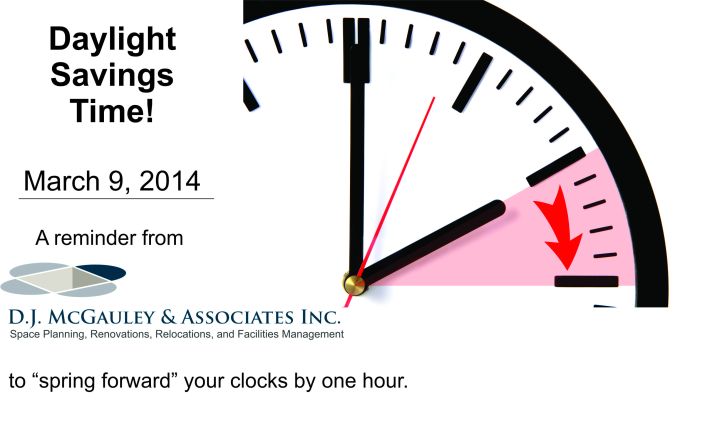 Daylight Savings Time reminder