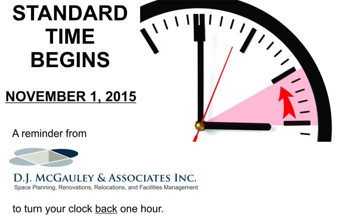 Standard Time reminder