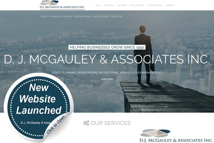 D.J. McGauley &amp; Associates’ Newly Redesigned Website